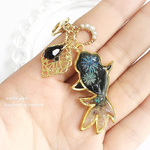 黒金魚チャーム