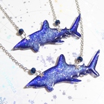 ☆宇宙のサメ　ネックレス☆