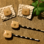 プチウォンバットのヘアピン④(ピンバッジ)