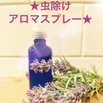 ★虫除けアロマスプレー★天然アロマオイル使用★