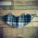 asle☆チェックとボーダーのリバーシブルリングスタイ