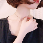 bundle hair choker