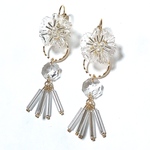ヴィンテージフラワー ピアス/イヤリング
