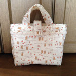 【ワケアリ】うさぎとくまのバッグ