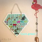*mint green*ピアスホルダー💎