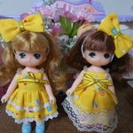 リカちゃんの妹  ミキちゃんマキちゃんサイズ