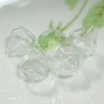 《再販》ダイヤ型ガラスドーム　16mm　５個　B-3-1