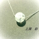 再×３販!! クラック水晶のネックレス