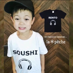 【再販☆】名入り×ヘッドフォンTシャツ.