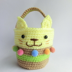 猫なカゴ（ポンポン）