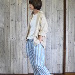 おうち時間SALE bansyuori  wide shirt 　テンセル　ワイドシャツ