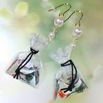 金魚すくい／金魚袋のピアス