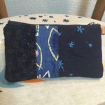 かわいい多機能財布 オリジナル  ミナペルホネン生地使用のハンドメイド