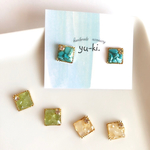 square✱天然石ピアス/イヤリング