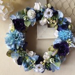 フラワーリース(Zing Blue)