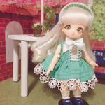 オビツ11＊ブリティッシュワンピース