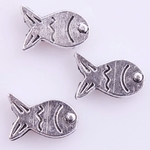 【直輸入】魚*チャームビーズ*10個セット*12×8×3mm