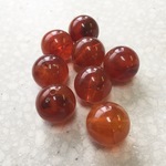 アクリルラウンドビーズ べっこう 16mm 8こ