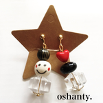 lovelyお団子hair風女の子イヤリング