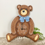 トールペイント♡クマちゃんの掛け時計