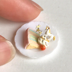 ユニコーン★レインボークリームのカットケーキ★