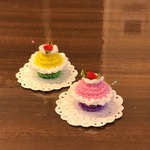 🍰カップケーキの様なピンクッション
