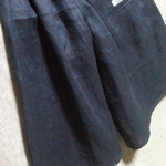 100-110**リネン**ガウチョパンツ