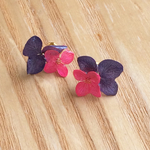 紫陽花イヤリング