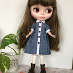 ドール服 ブラウスワンピース