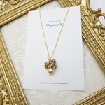 high-grade pearl and 7bijou necklace