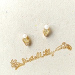 No.4348 送料込♥ダブルダイヤピアス