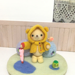【yukatoya様オーダー品】レインコートくまちゃん