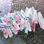 マルチカラー水晶氷柱【小サイズ6個】
