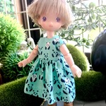 オビツ11サイズ■パンダワンピースセット