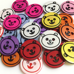 クマのカラーボタン☆25個