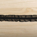 ストレッチレース SHINDO ダブルフリルストレッチ（5524） 約3.1cm幅 50.黒 (B)_4b_
