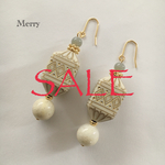 ★SALE★アンティーク大ぶりピアス（イヤリング）