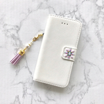 iPhone 6 6s iPhone5 5s iPhoneSE  携帯 ケース カバー  おしゃれ  かわいい  夏 白 アイフォン6 アイフォン5 手帳  レザー