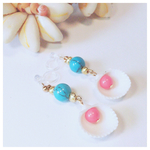 裏まで可愛い♡貝殻イヤリングorピアス