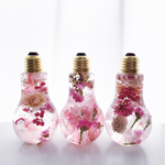 ノンストップ紹介作品❤ ハーバリウム ❁﻿彩華~Bulb~【春色pink】誕生日  ギフト