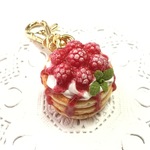フェイクスイーツ*ラズベリー*パンケーキ*スイーツデコ