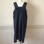 デニム   ルーミーワンピース