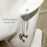 アレルギー対応 LOVE♡アメリカンピアス BTK★★★
