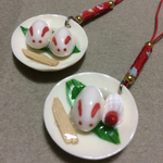 うさぎ饅頭ストラップ
