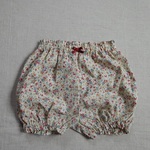ベビーかぼちゃパンツ☆上品　小花柄☆70-80