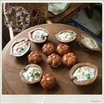 クルミパンと胡桃器のクリームシチュー