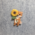 【夏の柴犬シリーズ】ひまわり