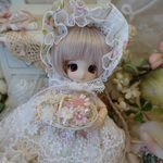 *～エクリュの夏休み～* ミニスウィーツドール*オビツ11*ドレスset