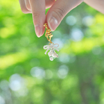 かすみ草 ブーケ イヤリング