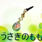 オルゴナイトの雫型イヤフォンジャック